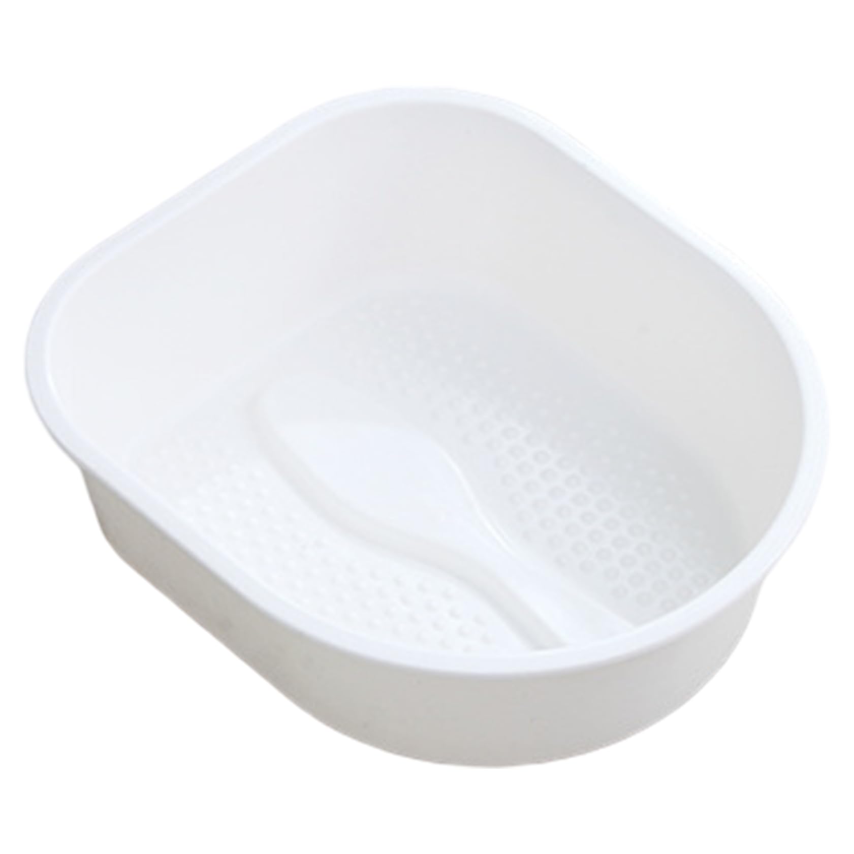 Vaschetta per pediluvio, 15x13x4, 5 Vaschetta per pediluvio portatile leggera con protuberanze massaggianti, Secchio per lavaggio domestico per lavare i piedi in ammollo per adulti, Lavabo b