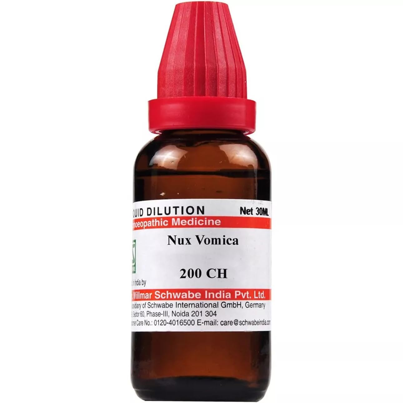 Dr.Willmar Schwabe Nux Vomica 200CH 200CH Liquid (30 ML)