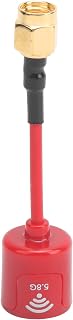 VGEBY RC Drone Antenna, RHCP Drone Signal Gain Antenna Fit for F PV Racing RC Drone(Red RP-SMA) Modeling Accessories