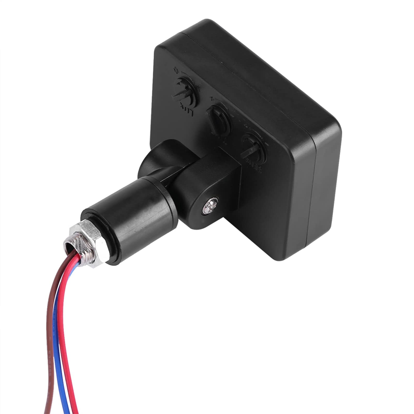 Infrarood Bewegingsmelder Zwart Plus Schakelaar - 2draads