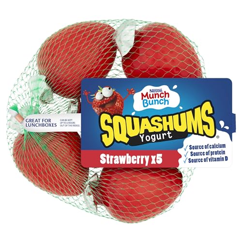 Munch Bunch Squashums Yogurt Strawberry 5 x 60g (300g)