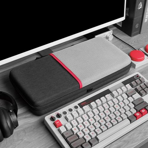 Étui pour clavier de jeu mécanique TKL compatible 8Bitdo Retro sac rigide