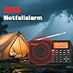 XHDATA D109WB Klein Tragbares Retro Radio FM/AM/LW TF/Bluetooth MP3-Player SOS-Alarm Küchenradio Outdoor Camping Notfall Senioren Kinder