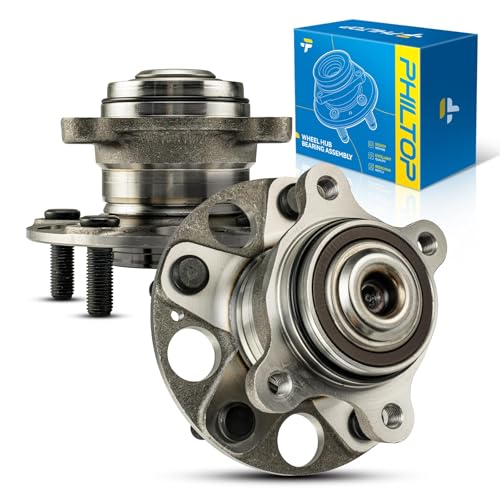 Image of PHILTOP 512256 x2 Rear Wheel Bearing Hub Assembly for Honda Civic
