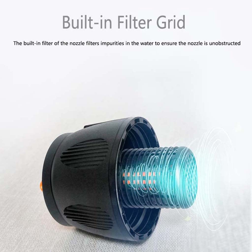 WZX Irrigatore da Giardino, irrigatore Automatico Regolabile a 360° Sistema di irrigazione del Prato Che Copre Un'Ampia Area con Design Senza perdite Spruzzatore Durevole, Facile connessione