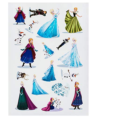 großes XL Malbuch/Malblock - A4 - Disney die Eiskönigin - Frozen - mit vielen Sticker & Aufkleber - 16 Seiten - Dickes… – Bild 8