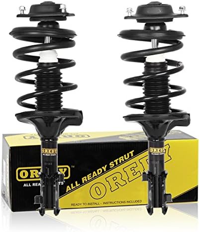 OREDY Pair (2) Front Struts Assembly with Coil Spring Compatible with 2000-2006 Hyundai Elantra