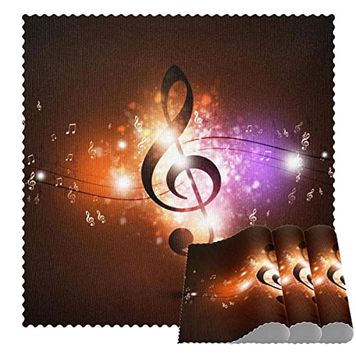 Set de table notes de musique 30,5x30,5 cm antidérapant résistant chaleur - 2
