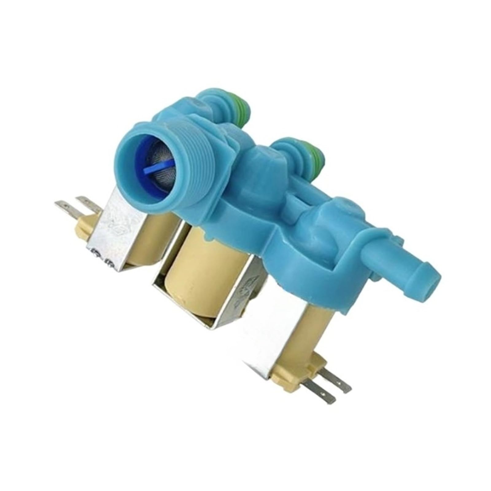 KONGLIE DC62-00266E Washing Machine Inlet Valve Compatible with Samsung XQB140-D88S QB160-D99I Replacement Solenoid Water Valve