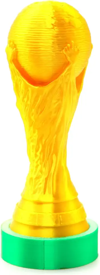Abridor de garrafa troféu bola de futebol da Copa do Mundo 2026, design engraçado para presente esportivo para fãs de futebol, 4,7 cm x 12,2 cm, ouro