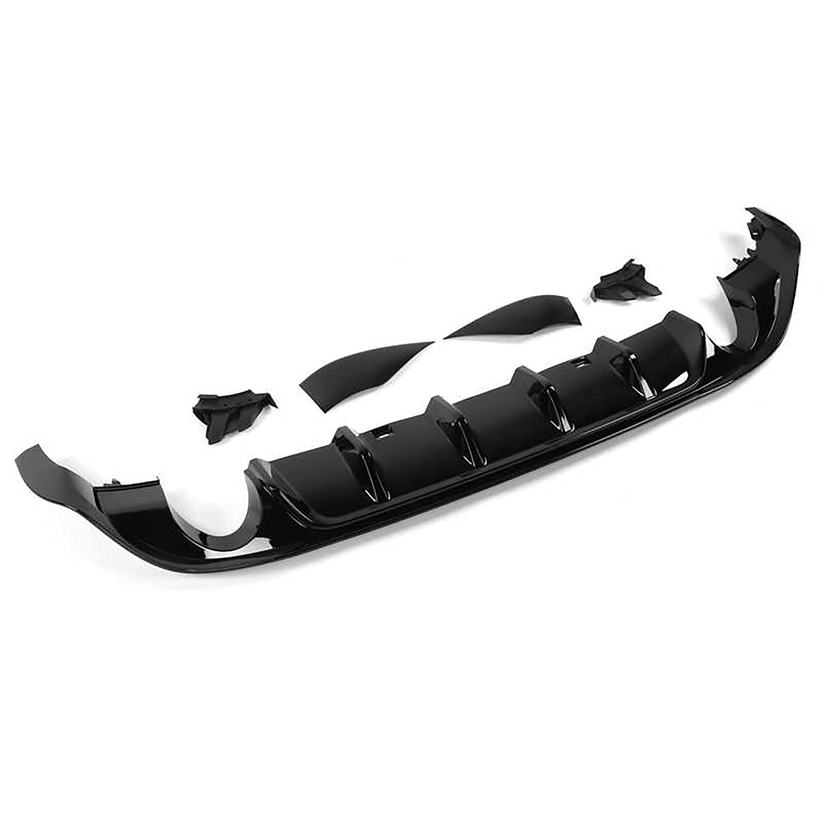 Labbro Posteriore Nero Lucido per Golf MK7.5 GTI Facelift 2017-2020, Accessori per Auto, Modifica dell'Esterno