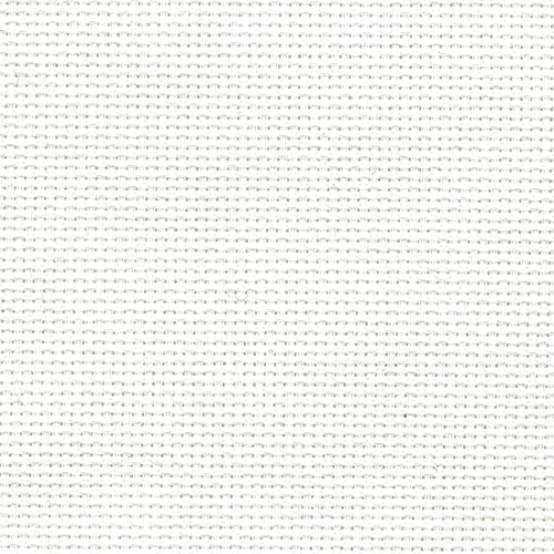 Image of 14 Count Aida Fabric Pre-Cut for Counted Cross Stitch - White