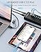 Powered USB 3.0 Hub, ACASIS 16 Port USB Hub Powered(Include 2*USB C 3.0+4 Smart Charging Port) with 60W Power Adapter, Support Wall Mount, USB Hub for PC Laptop, Mac, Printer, Camera