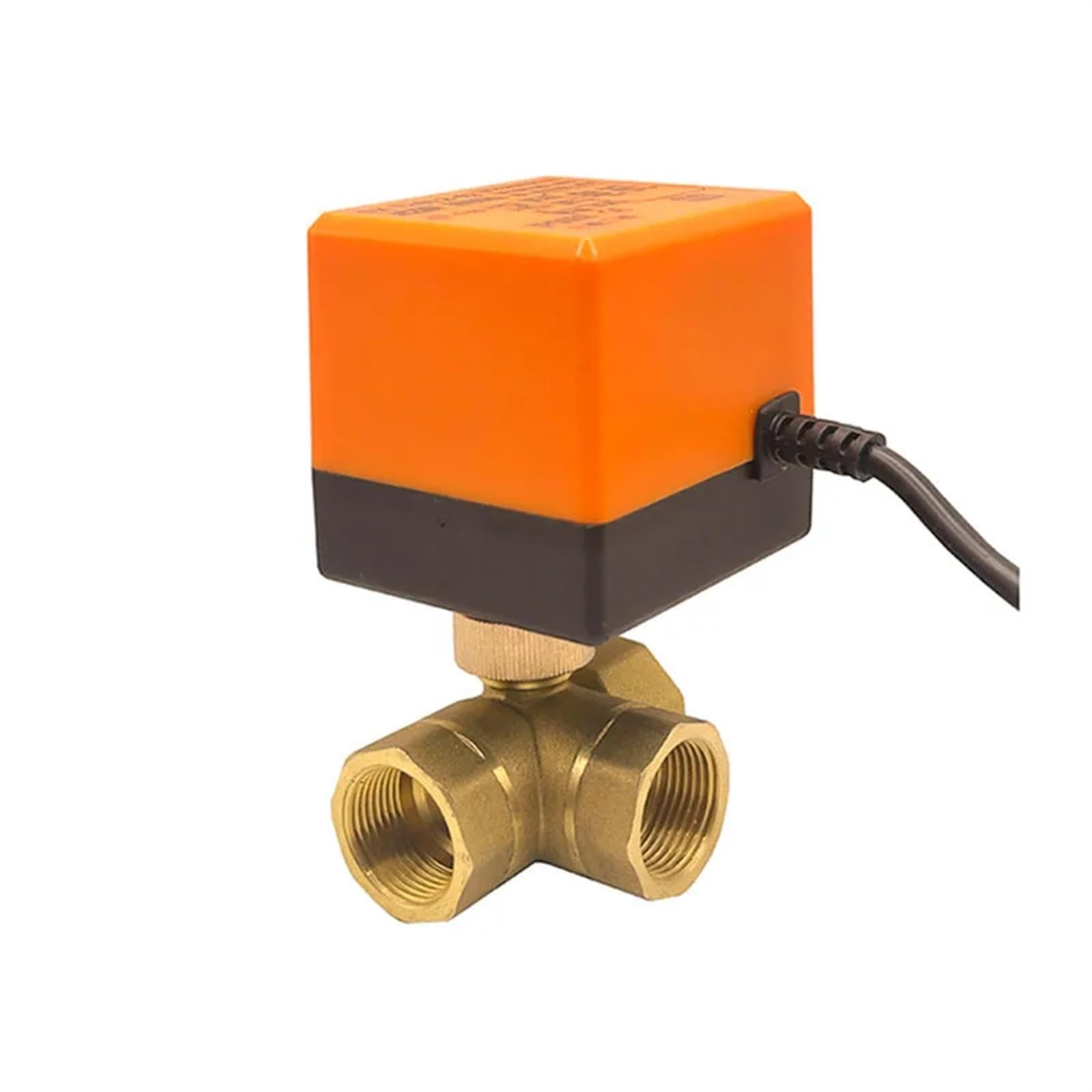 Vanne électrique 3 voies laiton 12VDC pour résoudre les problèmes de coupure de flux hydraulique