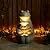 Glitzhome Outdoor Fountains and Waterfalls Zen-Style Frog Water Fountain with LED & Pump, Patio Water Fountain Yard Fountain 2 Tier Floor Waterfall for Backyard Lawn Garden Porch 22" H, Sand Beige
