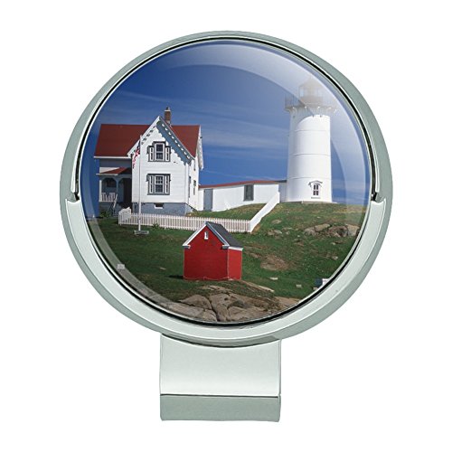 GRAPHICS & MORE Nubble Lighthouse Maine ME Golf Hat Clip