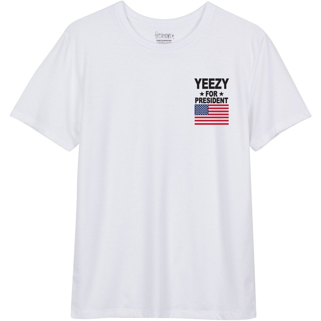Women's Yeezy For President Right Corner T shirt