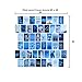 WOONKIT Blue Wall Collage Kit - Aesthetic Pictures, Room Decor for Teen Girls, 50pcs 4x6 inch