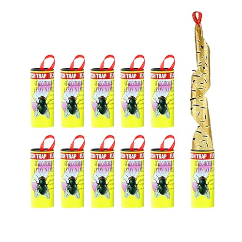 Aiweijia Fruit Fly Trap, Sticky Fruit Fly Traps for Indoor/O