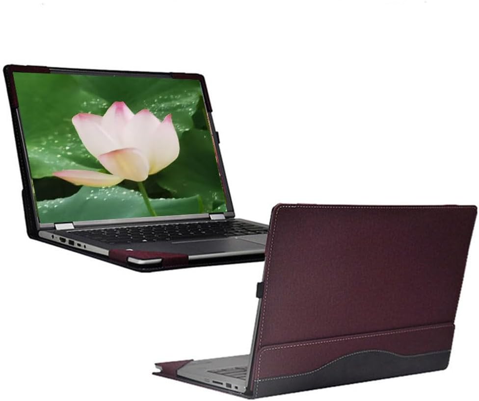 Laptop Sleeve Compatible with Lenovo IdeaPad Pro Slim 5 16AKP10 16IRH10 16IRH10R 16IMH9 16AHP9 16IRU9 16IRL8 16ABR8 16APH8 16ARP8 16 Inch Case Protective Skin Case (Wine red)