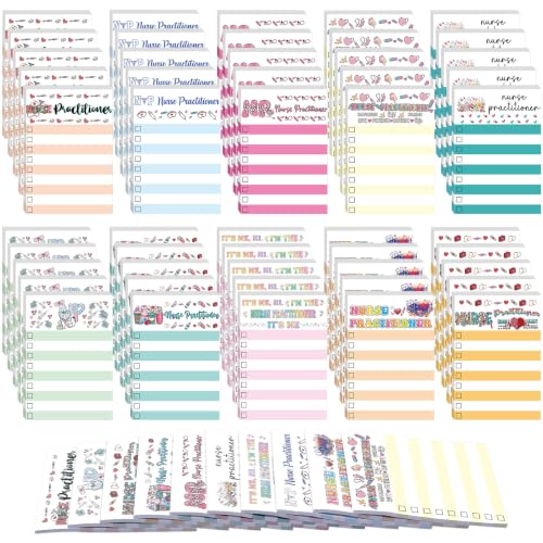 Blocs de notas pequeños Tinlade prácticos para escritorio de oficina pack de 50