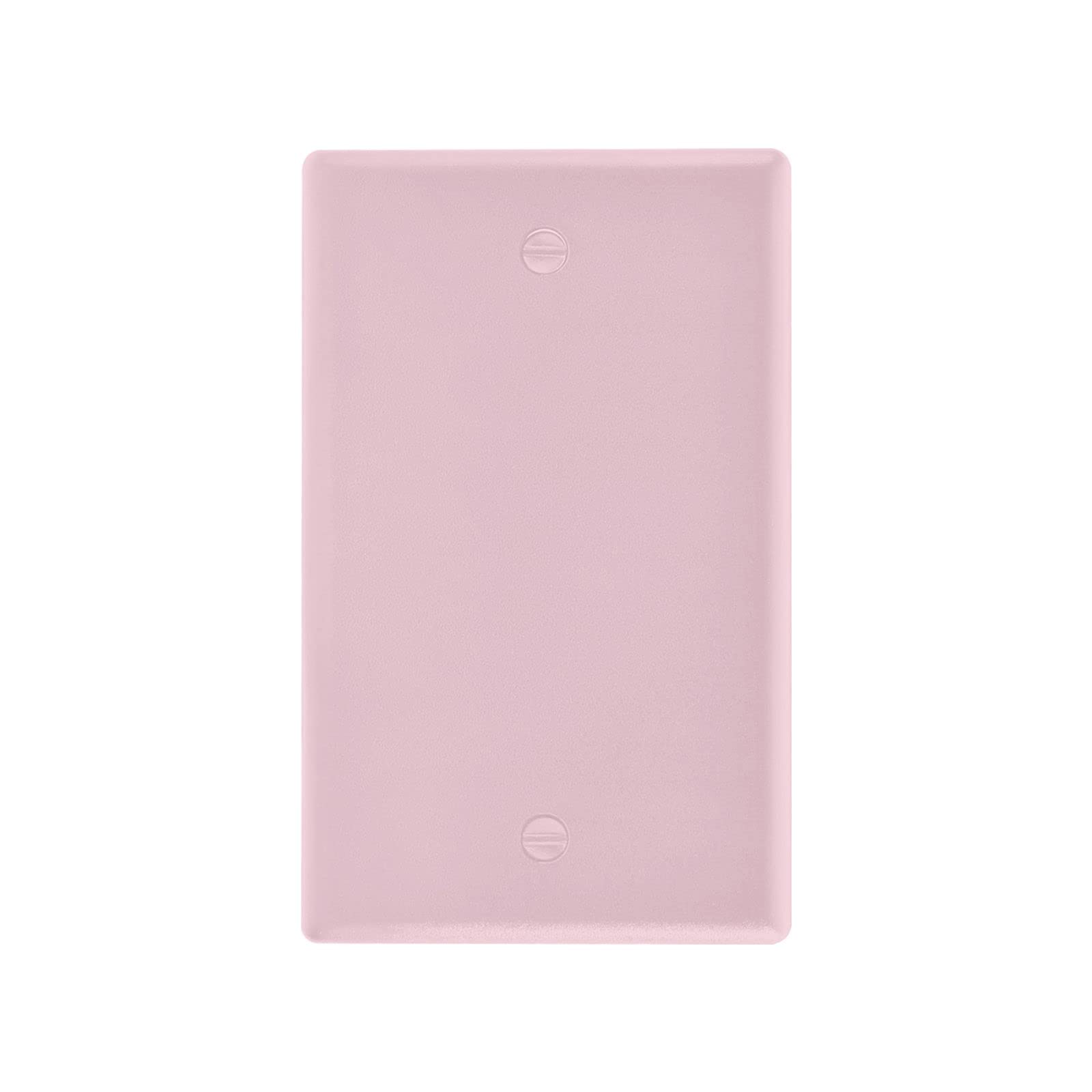 Couvercle de prise non utilisé rose pour sublimer la décoration murale d'une chambre
