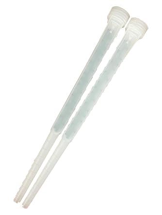 Akona Epoxy Nozzles - Nozzles for Repair Products, Great for 2 Part Epoxy Projects, Continue Projects Later, Works with Variety of Products 2-Pack