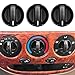 ZOKYUYS 3PCS AC Heater Blower Fan Control Knobs, Compatible with T0y0ta Tundra 2000-2006, Blower Fan Switch Car Accessories Interior, Replaces# 55905-0C010, 559050C010
