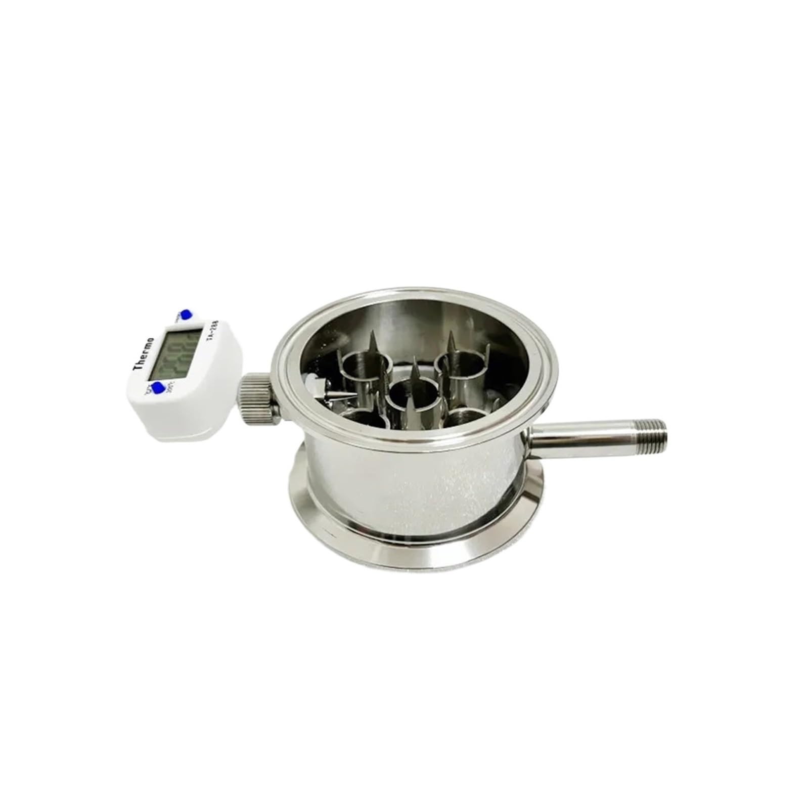Hkvtvcypya Men's With Thermometer-3 3" 76Mm Flange Od91mm Ss304 Rectification Module