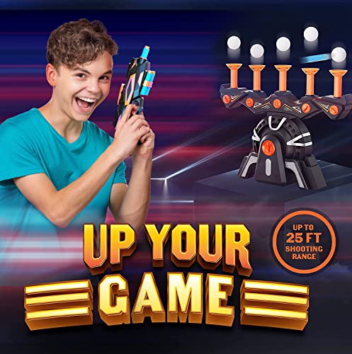 Ninja Blast JB-001 Hover Shot Shooting Toy For Kids - Ball Target Game For Nerf Gun - Cool Birthday Gifts Toys For Boys Age 6+ Year Old Boy Best Teenage Gift Idea thumb #1