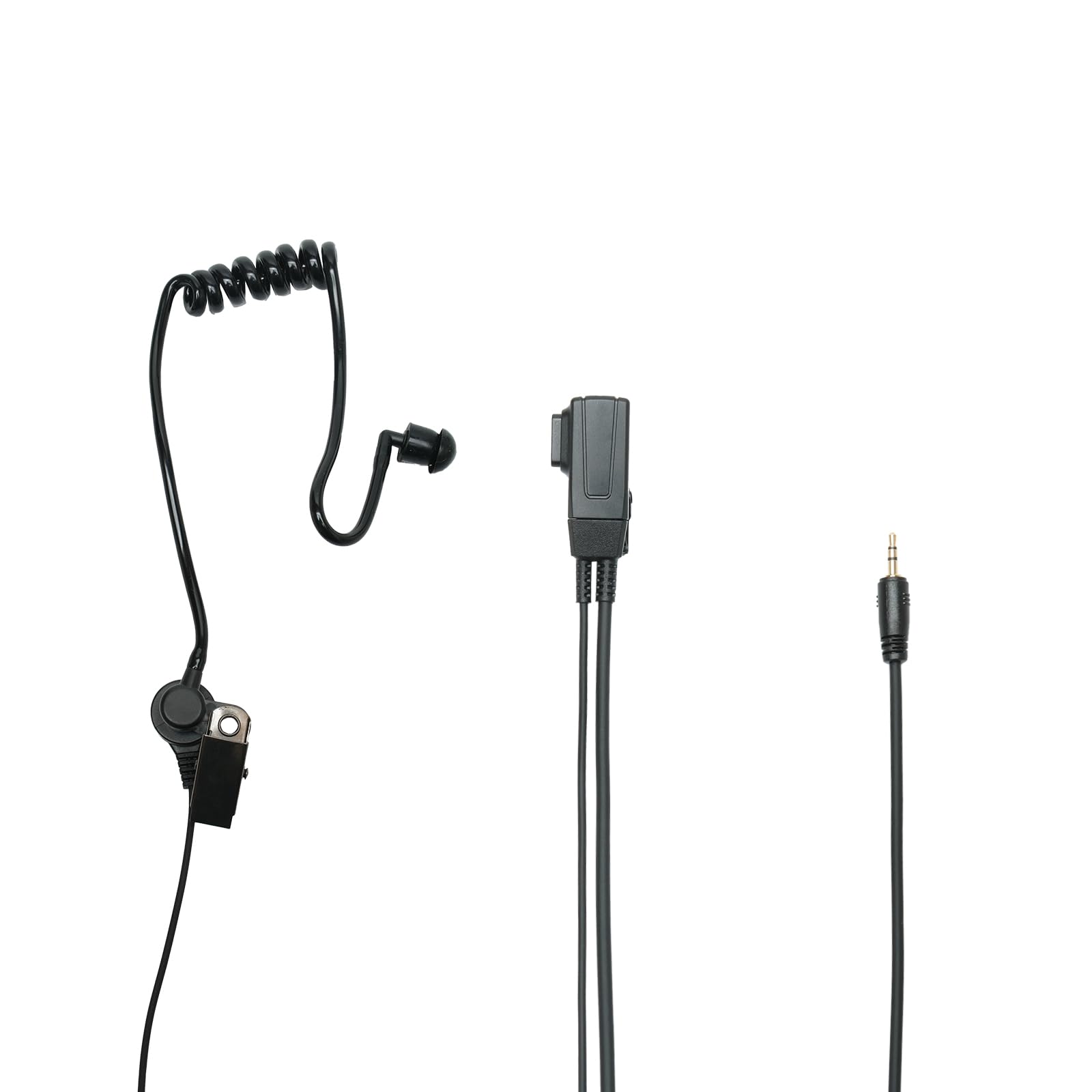 Sarcia Głośnik Mic Cobra PX655 i RX385 czarna rurka akustyczna zestaw słuchawek kompatybilny z Cobra RX685 RX380 CXT195 ACXT545 ACXT645 CX112 CXT385 Walkie Talkie