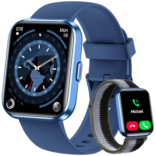 Gydom 1.8" Smartwatch 101+ Modes (Blue, 1.8")
