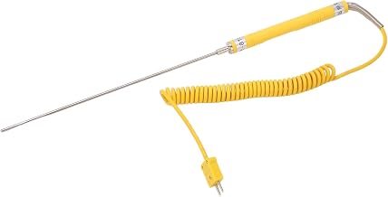 K Type Thermocouple Immersion Probe for Oil Liquid Detection Engineering Plastic Thermometer Probe