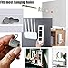 Picture Hanging Fastener Locations Marked and Leveling Tool Kit -Perfect to Hang Pictures, Mirrors, Frames, and Shelves ect