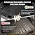 COWSAR 4 Burner Gas Grill, 34000 BTU Stainless Steel BBQ Grill with Side Burner, Porcelain-Coated Cast Iron Grates, Pull-Out Grease Tray for Outdoor Backyard Cooking