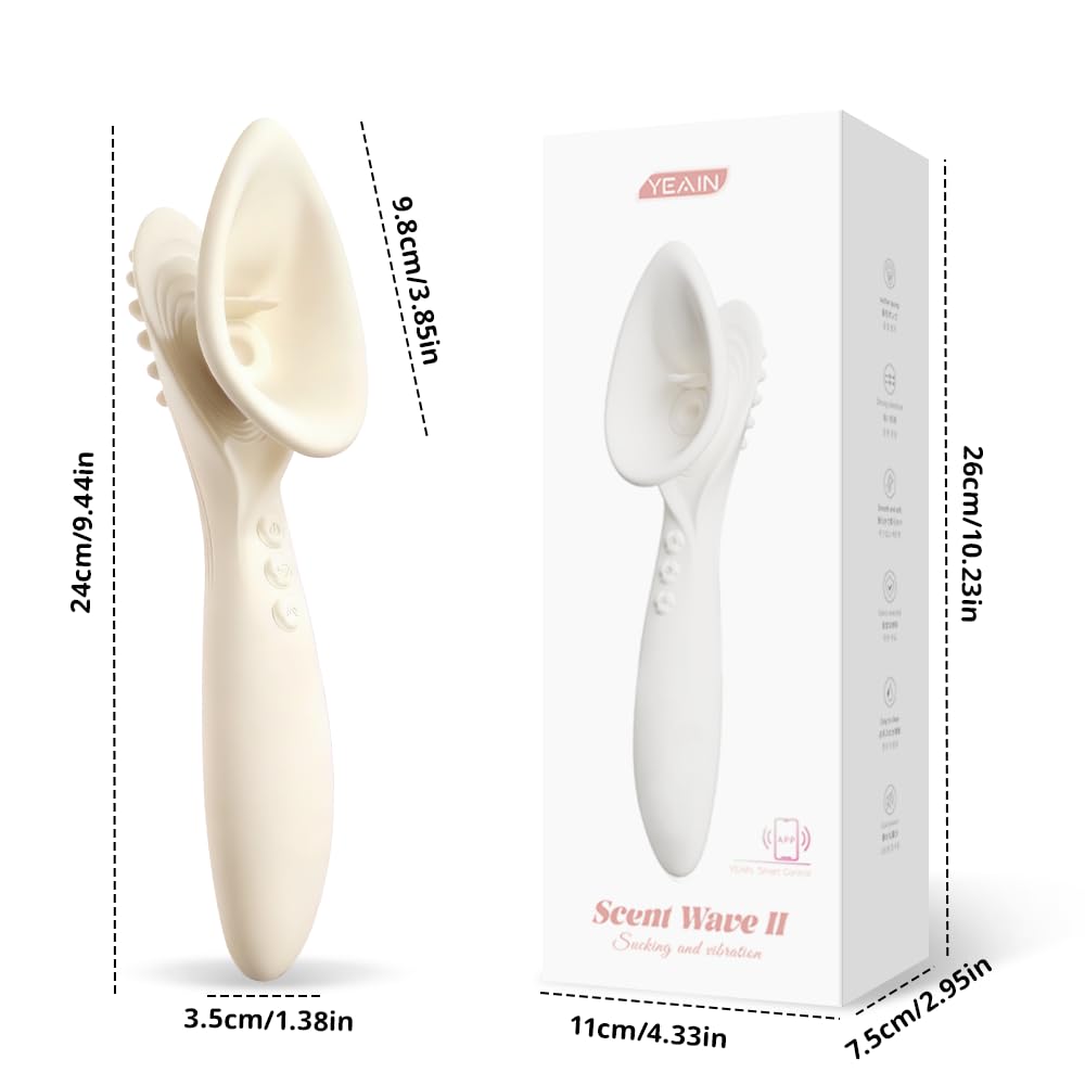 New Klitorissauger & Klitoris Stimulator mit 7 Saugmodus ＆ 10 Vibrationsmodi APP Control Sexspielzeug Vibratorensets für Frauen Zungenvibrator für sie Saugen Vibration Brust Massagegeräte für Paare