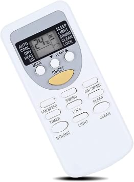 ZWP ZH/JT-03 ZH/JT-01 Replaced Remote Control for CHIGO Air Conditioner CSQ-880R CSQ-1000R C2OU-14HVR1 C3OU-21HVR1 C3OU-27HVR1 CSQ4-300R, for Everwell & Elgin & Ecox G1111.CWS8 Air Conditioner