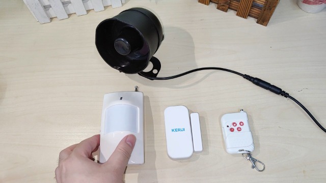 Amazon.com : KERUI Indoor/Outdoor Security Alarm System Kit