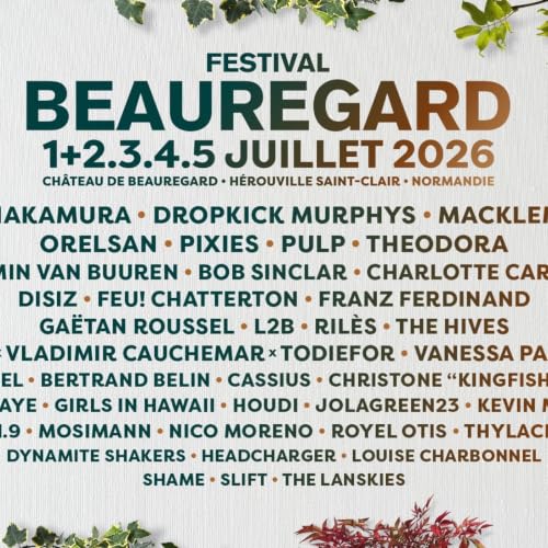 Festival Beauregard 2026 - Jour 5