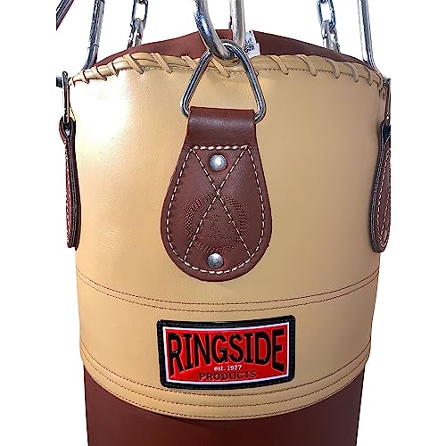 Image of Ringside Heritage 90-pound Genuine Leather Boxing Punching Heavy Bag