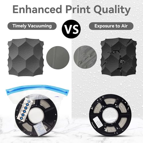 Official Filament Dryer Box S4 Plus Filament Storage Bags Kit 66 Pcs with Auto Pump