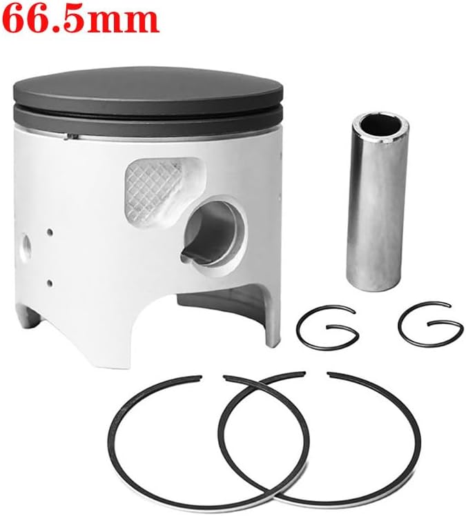 ピストンリングキット サイズ 66mm から 67mm KDX200 KDX 200 1989 から 2006 オートバイエンジンリ