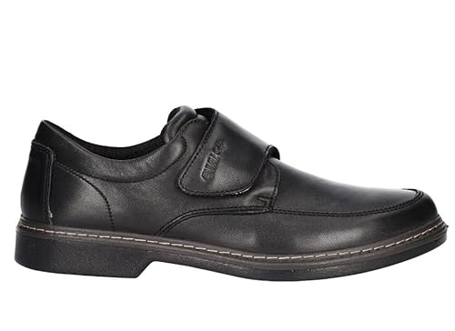 ENVAL SOFT Men's U.Barret Enval Boat Shoe, Black, 12 UK