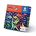 Crocodile Creek - Dino World - 500-piece Family Jigsaw Puzzle - for All Ages 5 Years and up - Heavy-Duty Box for Storage - Finished Puzzle is 18â€ x 24â€