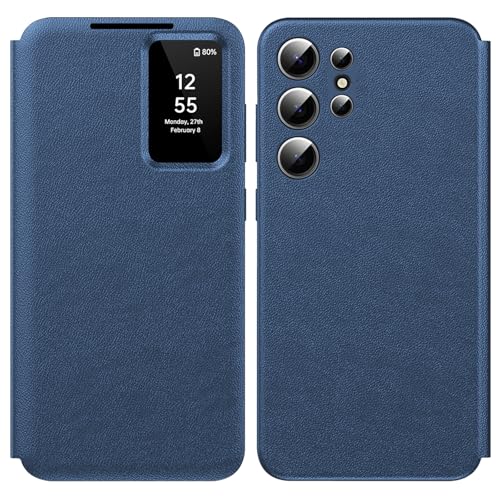 Image of for Samsung S26 Ultra Case with Smart Small Screen View, Smart View Cover | for Samsung Galaxy S26 Ultra S-View Phone Case, Smart View Flip Cover for Samsung S26 Ultra 5G with Smart Small Screen View