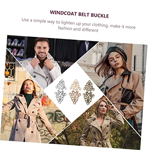 VILLCASE 3 Pçs Cachecol Suéter Com Fivela Vintage Cardigan Botão Up Sweater Clipes De Capa De Fecho