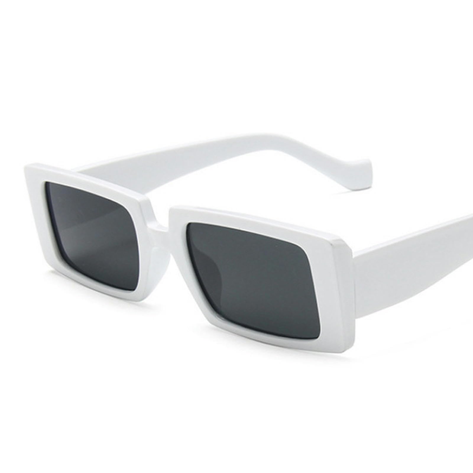NOGRAX Okulary Moda Kwadratowe Okulary Przeciwsłoneczne Kobieta Lustro Damskie Okulary Przeciwsłoneczne Retro Cukierkowe Kolory Mała Ramka Podróże