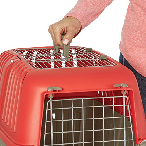 Image of Spree by Midwest 24-Inch Travel Carrier, Red, Fits Pets up to 25 lbs