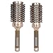 Produktbild Rundbürste Haarbürste, 2 Stück Runde Haarbürste mit Wildschweinborsten, Rundhaarbürsten Bürste zum Stylen Lockenwickeln Haarbürste (53mm + 45mm)