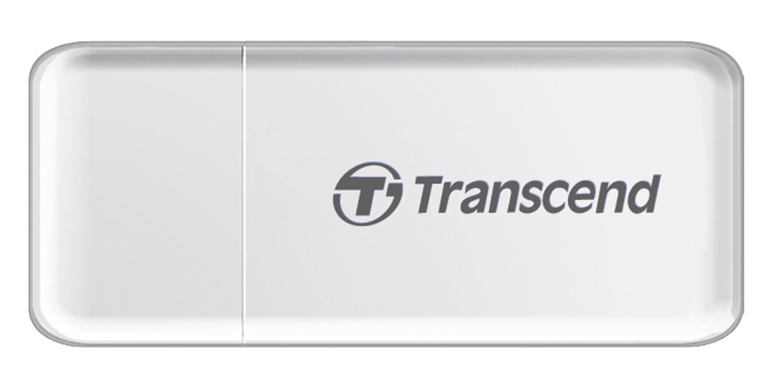 Transcend USB 3.0 SDHC/ SDXC/ microSDHC/ SDXC Card Reader, TS-RDF5W (White)